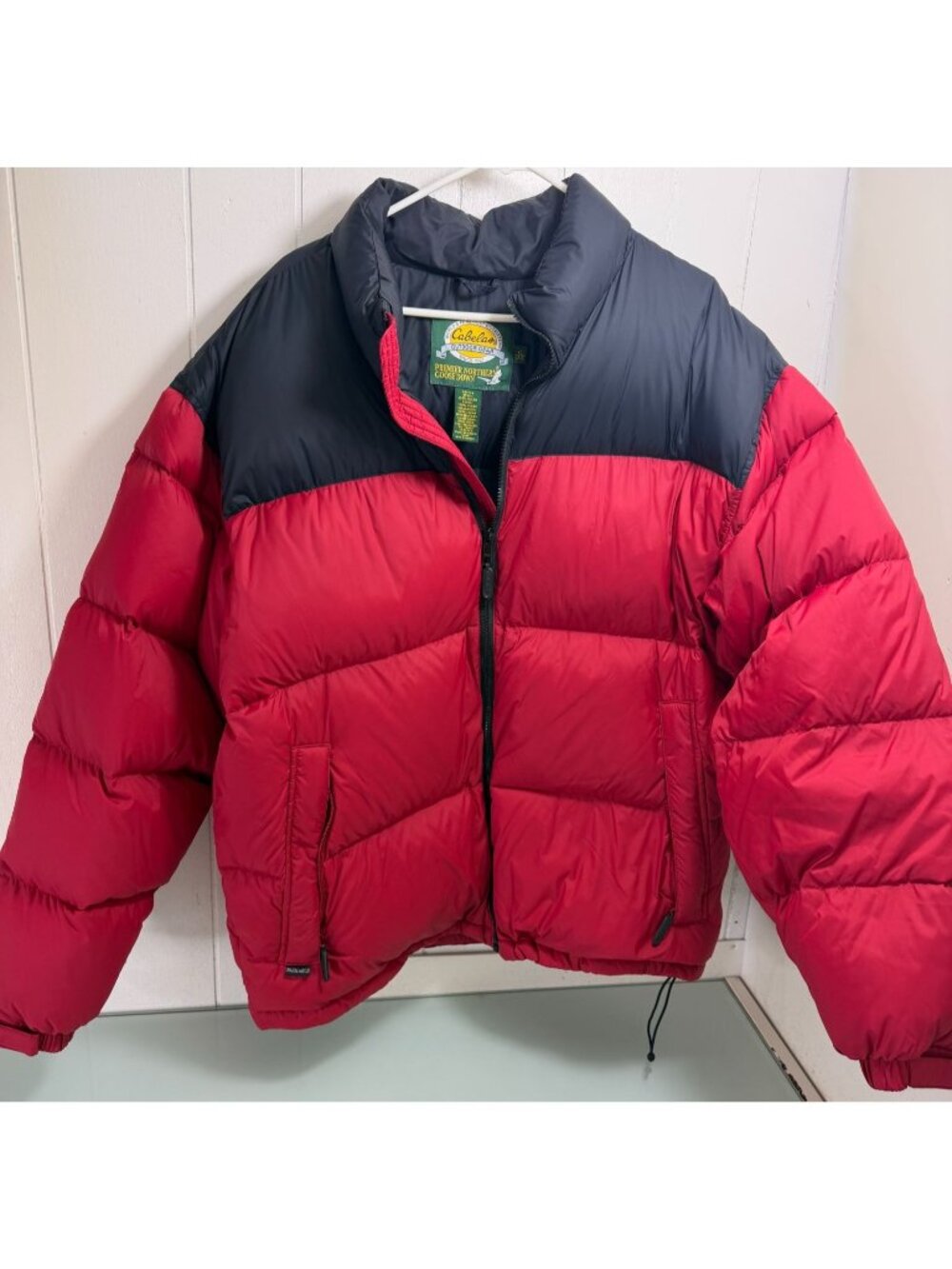Cabela’s Premier Northern Goose Down Puffer Jacket Mens XL Tall XLT Packable